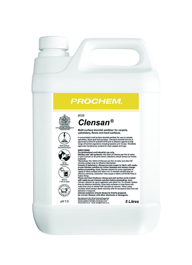 Prochem Clensan Detergent Sanitiser & Deodoriser